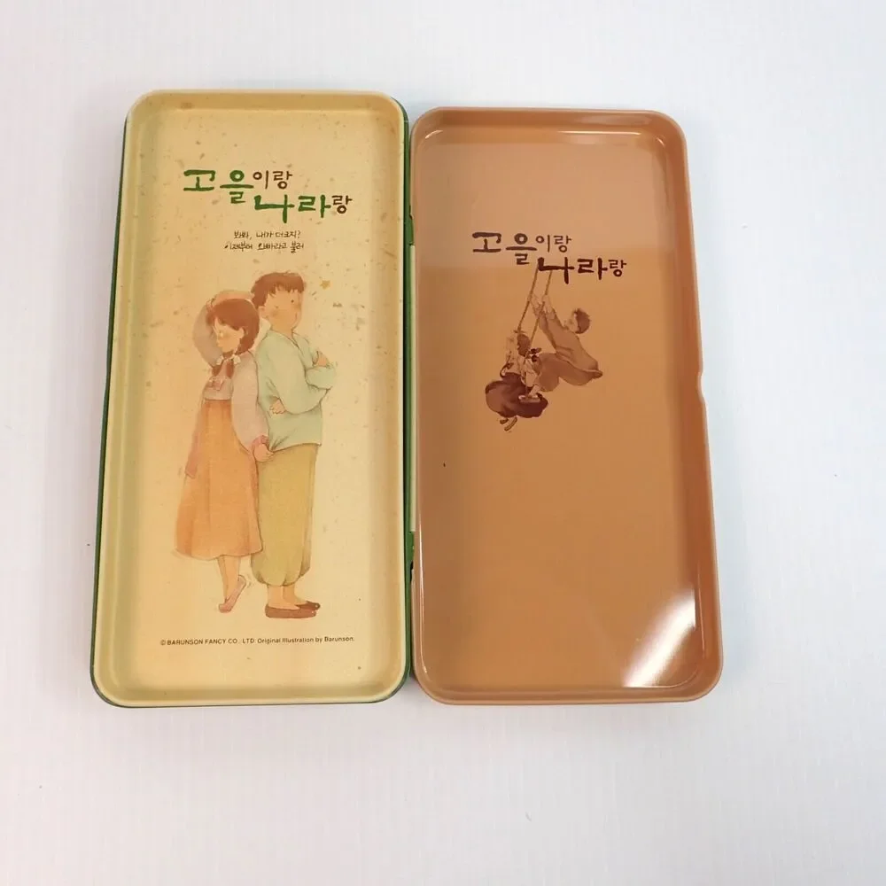 Barunson Fancy Co. Metal Can Pen Case Korea Creart